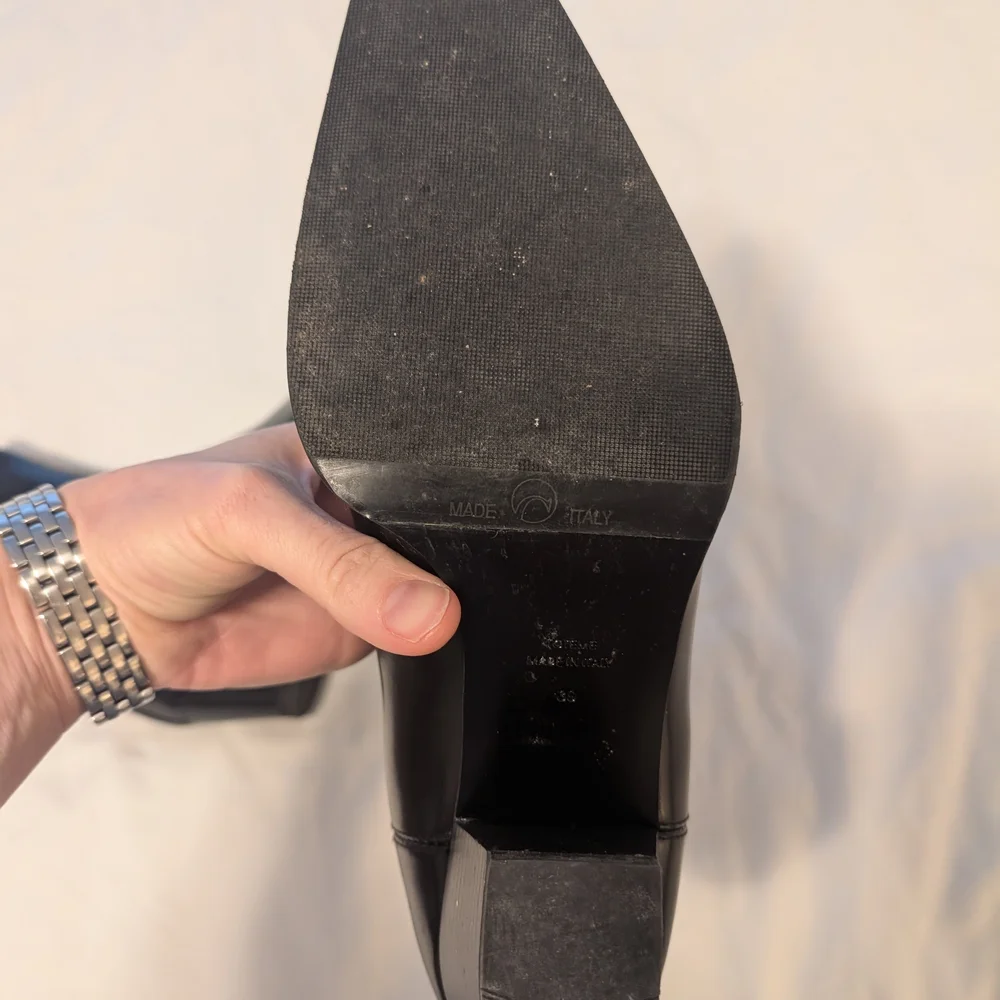 Toteme Black Ankle Boots - Picture 6 of 6